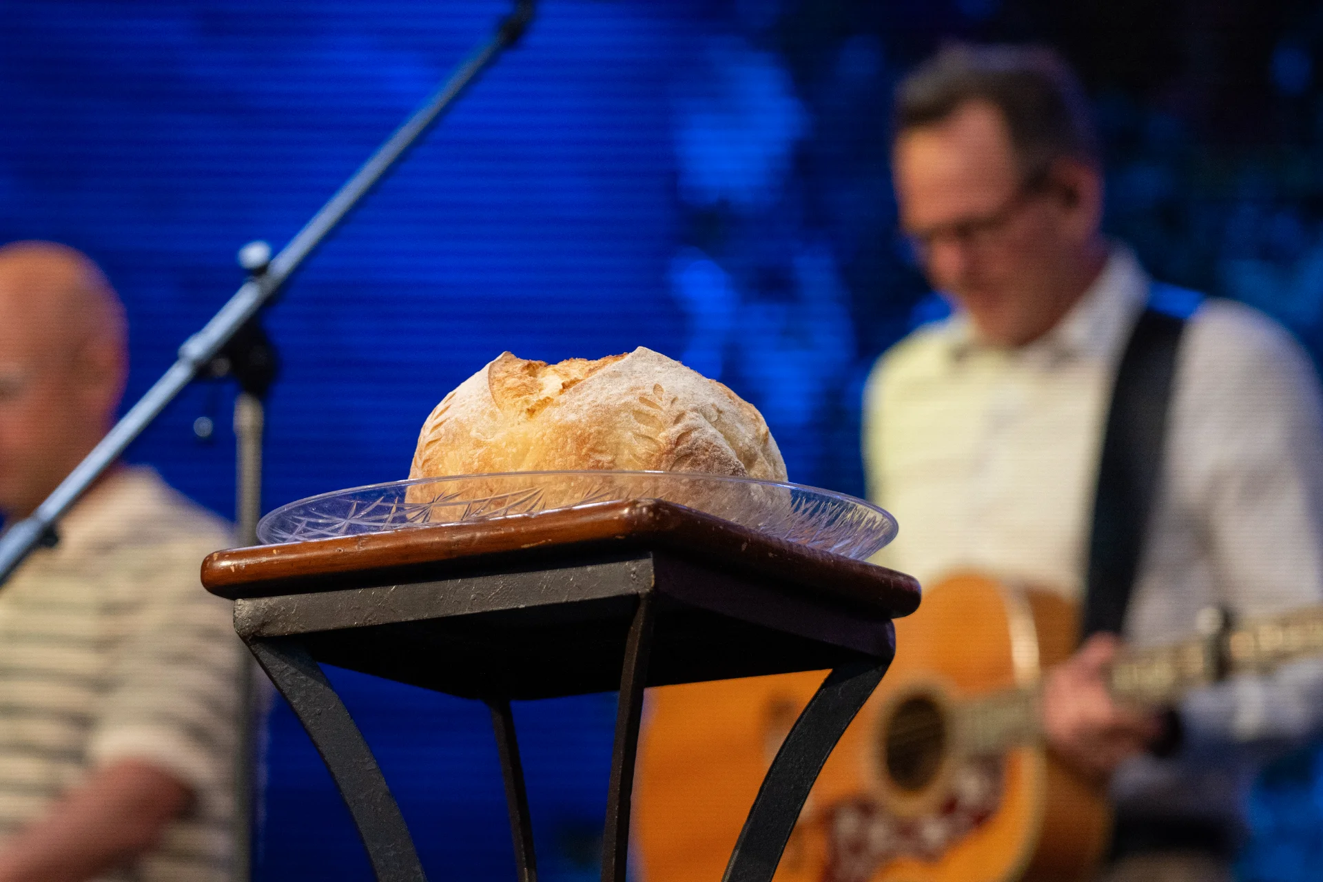 Communion bread at GateWay Bible Church